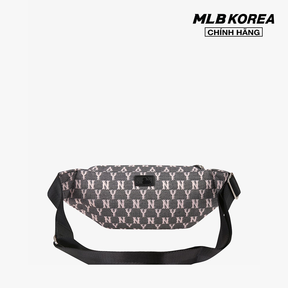 [Mã WABRMLB giảm 12% đơn 500K] MLB - Túi đeo chéo Jacquard Monogram Hip Sack 32BGCA011-50L