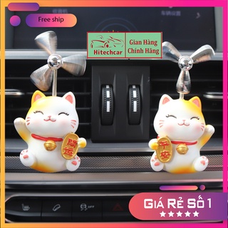Nước hoa ô tô hitechcar hình thú cưng treo cửa gió điều hòa - nước hoa xe hơi cao cấp hình thú cưng đáng yêu giá rẻ