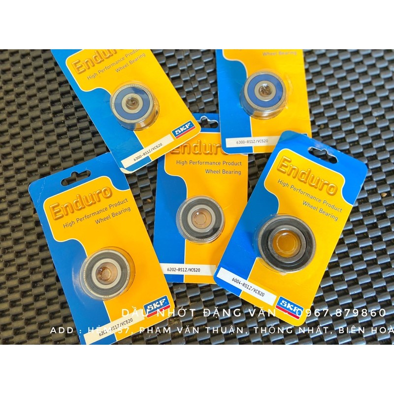 SKF trọn bộ 05 vòng bi bạc đạn Enduro cho xe Yamaha Exiter 150cc (Sản phẩm Enduro hiệu năng cao)