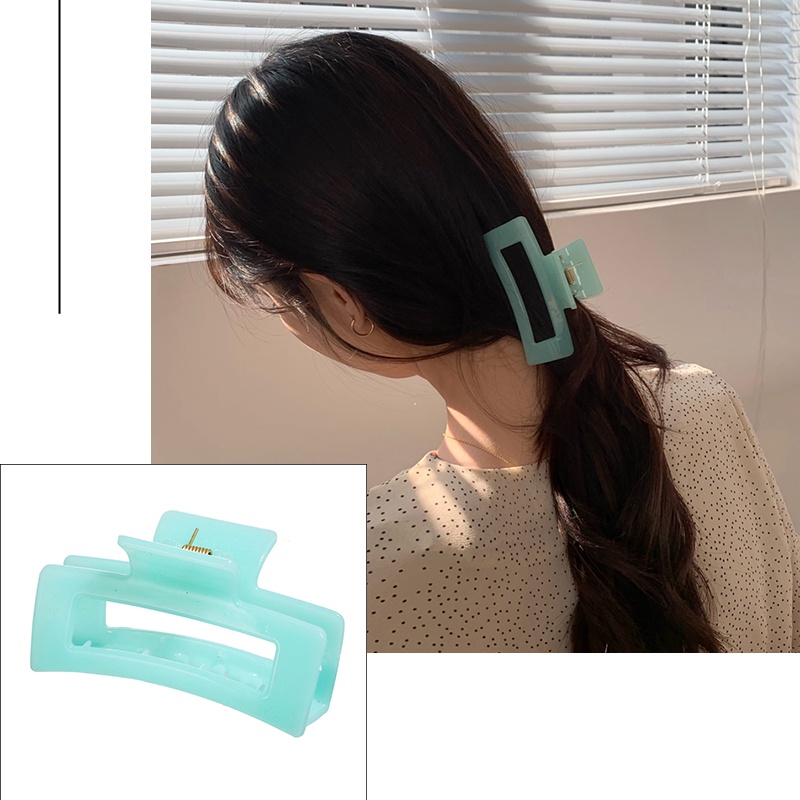 Kẹp Tóc Kim Loại Mạ Vàng Đơn Giản Thời Trang