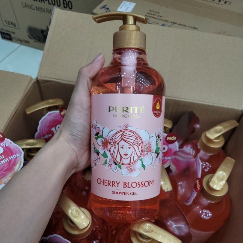 Sữa tắm Purite Provence Cherry Blossom 850ml