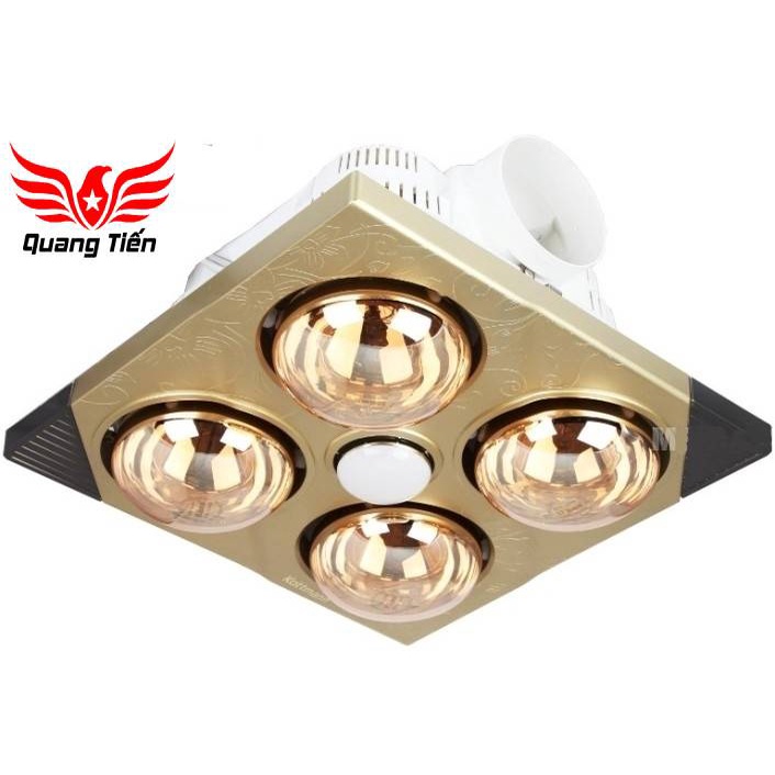 Đèn sưởi nhà tắm Kottmann 4 bóng âm tường K4BT