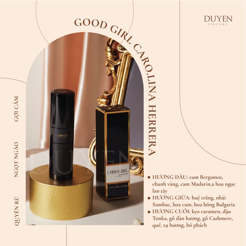 Nước hoa mini 20ml GOODGIRL