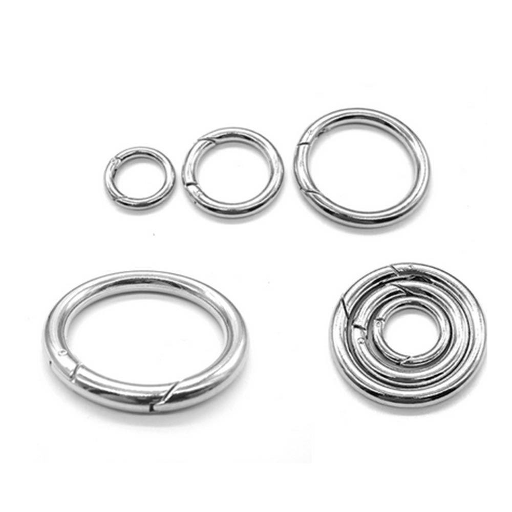 Set 5 Móc Tròn 28Mm Bằng Hợp Kim Đa Năng Tiện Dụng