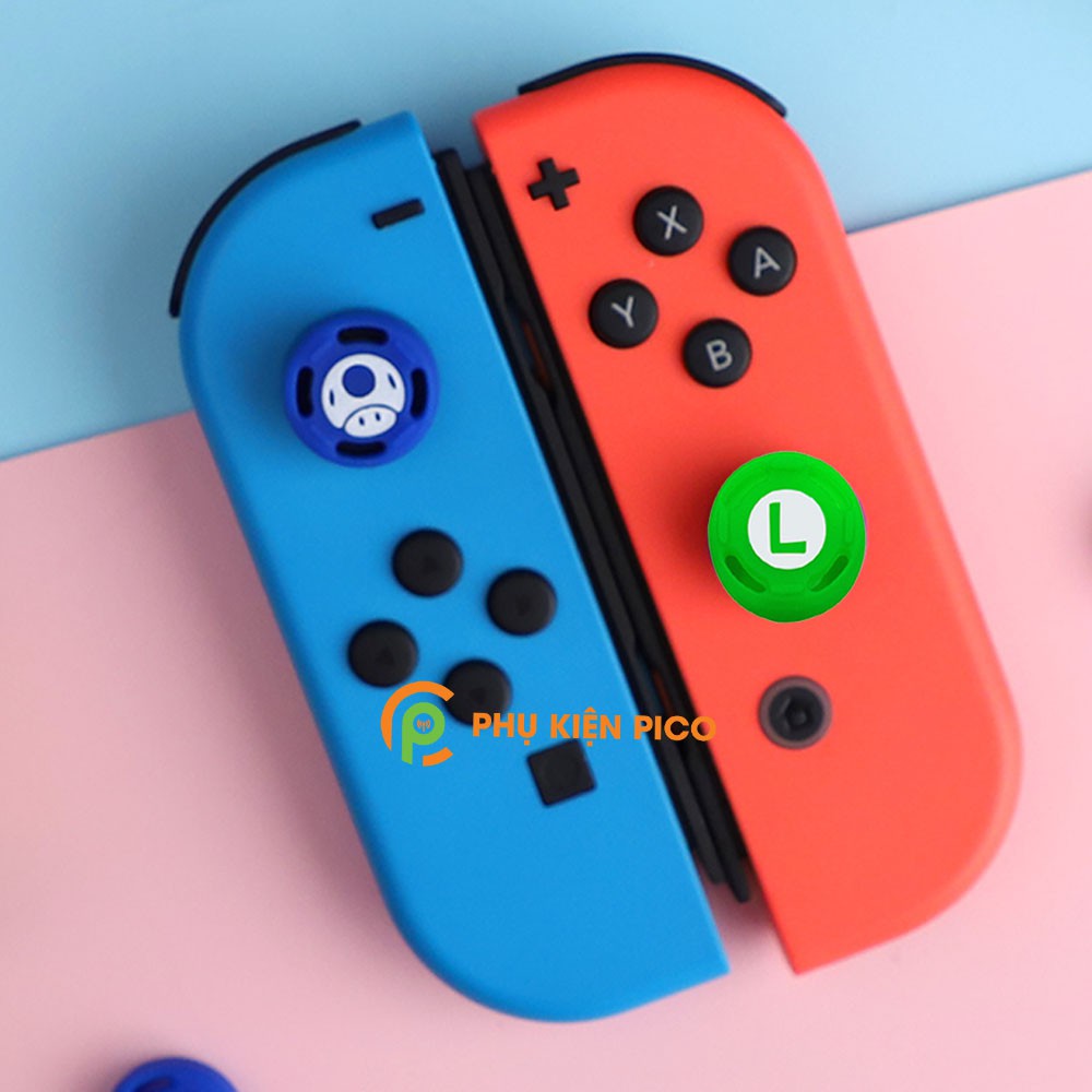 Bọc Analog Joy-con giành cho Nintendo Switch silicon siêu bền chống trơn trượt - 1 chiếc - Bọc joycon Nintendo