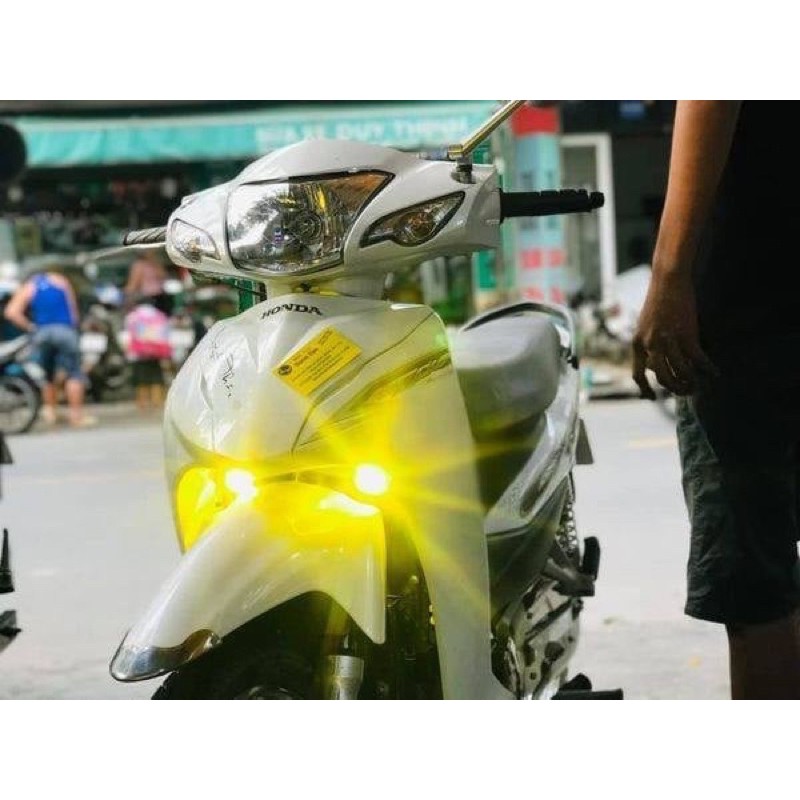 Đèn led trợ sáng Bi mini đơn ,đem độ sáng cực kì cao, đảm bảo an toàn tuyệt đối khi đi đường [1 hộp 1 bóng]