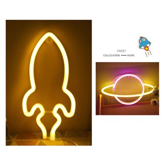 🚀 Đèn trang trí cây máy tính Gaming hình tên lửa chất lượng cao