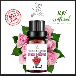 Tinh Dầu Hoa Hồng Thơm Phòng Thiên Nhiên 10ml