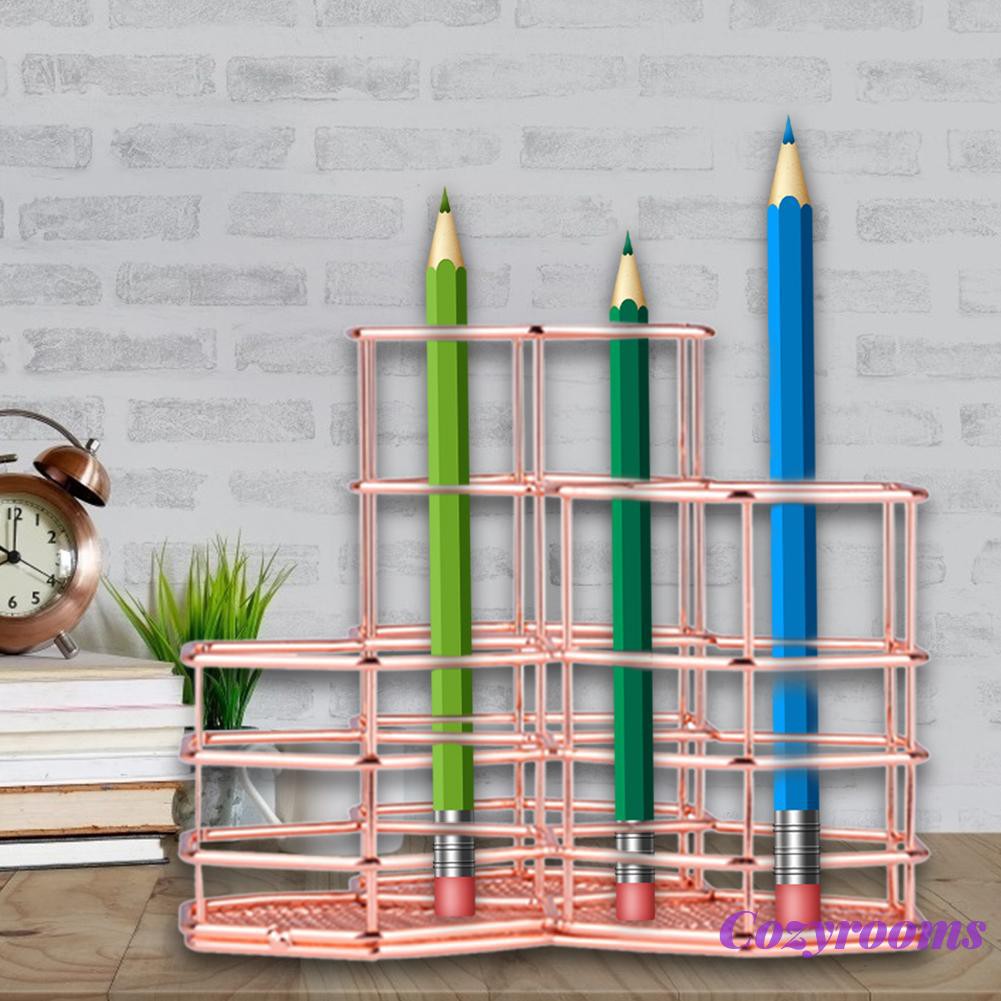 Giá Đựng Cọ Trang Điểm Hình Lục Giác