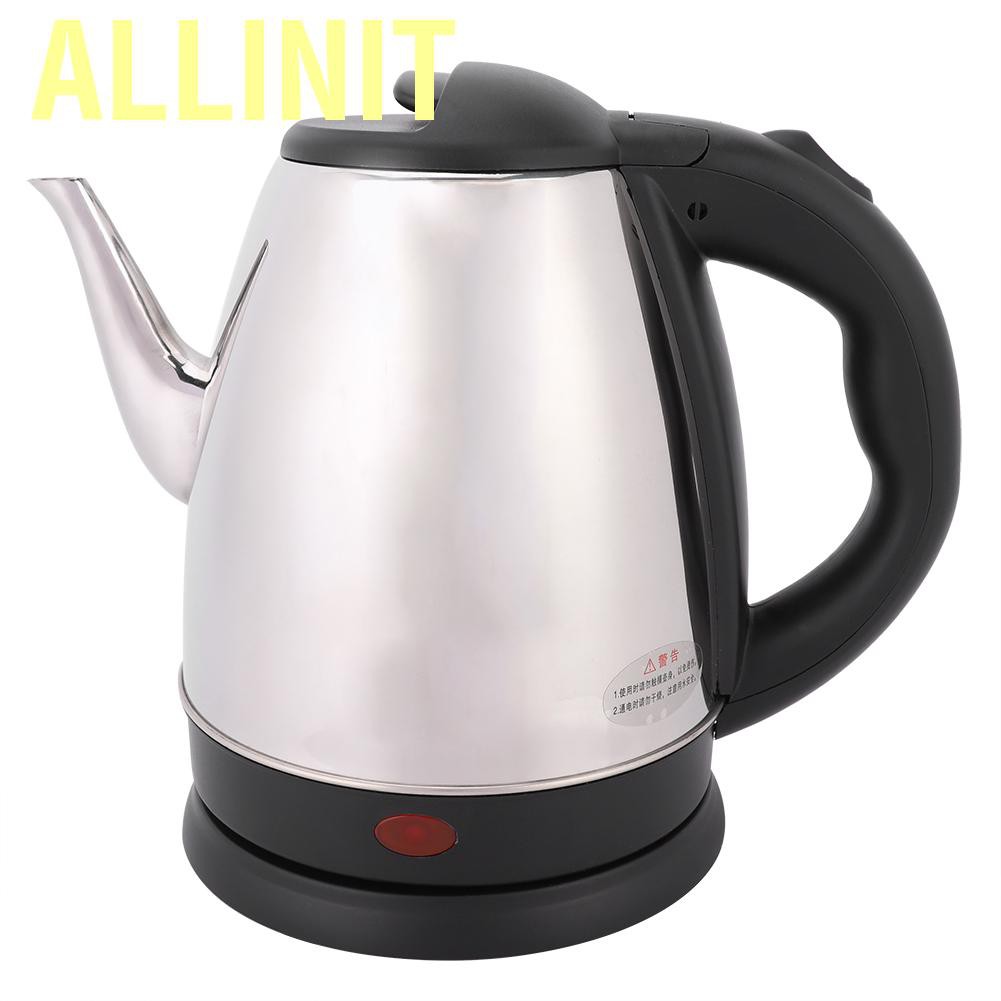 Allinit 1.5L Household Stainless Steel Electric Kettle Water Boiler Heating Pot AU Plug 220V