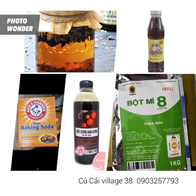 Combo vỏ bánh nướng Chỉ với 1 combo này bạn có thể làm được khoảng 35 bánh 150g .