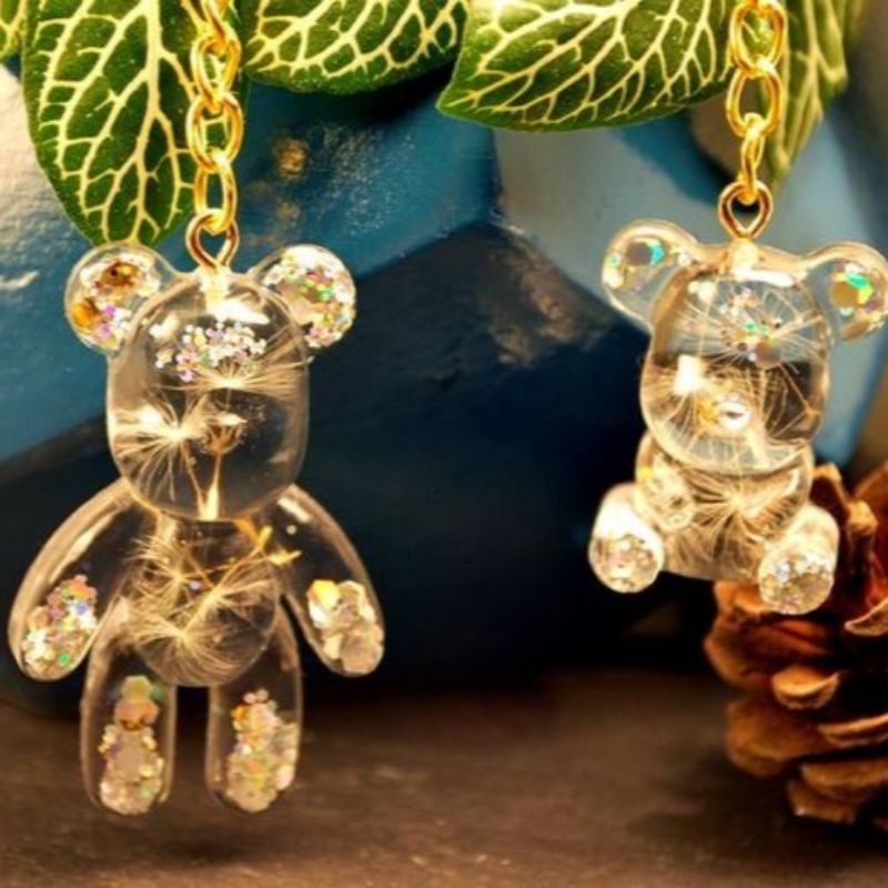 Khuôn gấu - bear mold - dùng trong sáng tạo thủ công Resin, Jesmonite, Soap, Candle