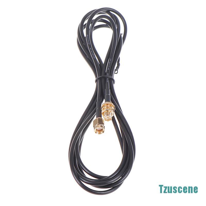 1 dây cáp nối dài ăng ten WiFi RG174 RP-SMA male tới female dài 1m | BigBuy360 - bigbuy360.vn