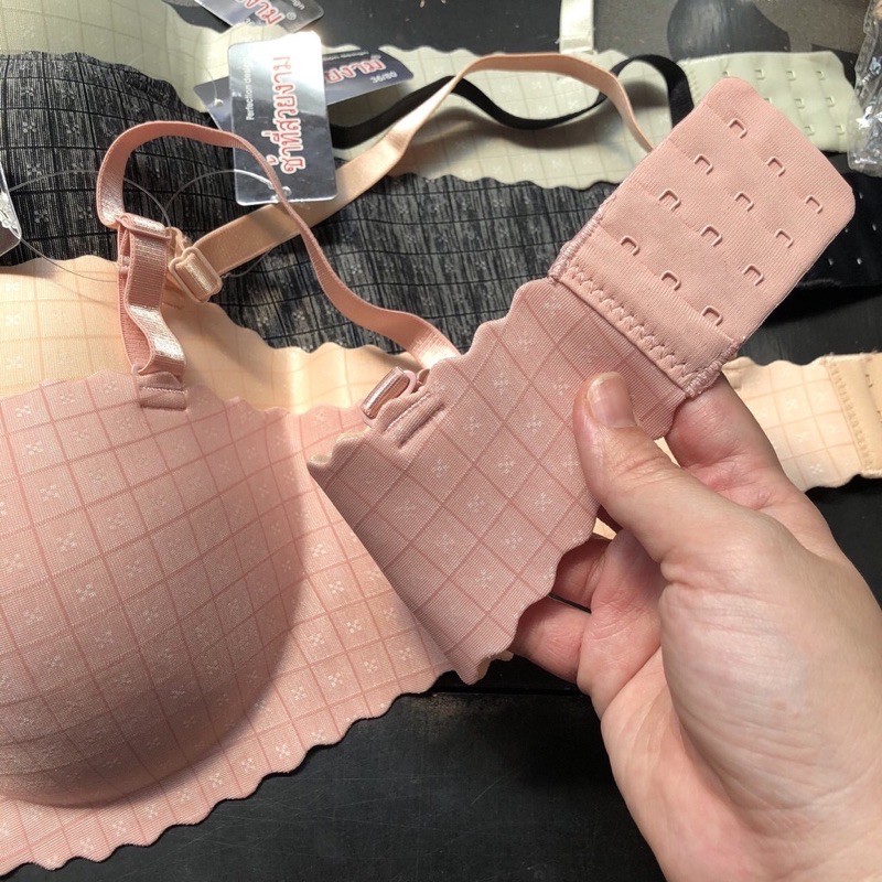 Áo ngực nữ dễ thương su đúc không gọng bàn tay nâng ngực Sexy gợi cảm thoáng khí hàng cao cấp