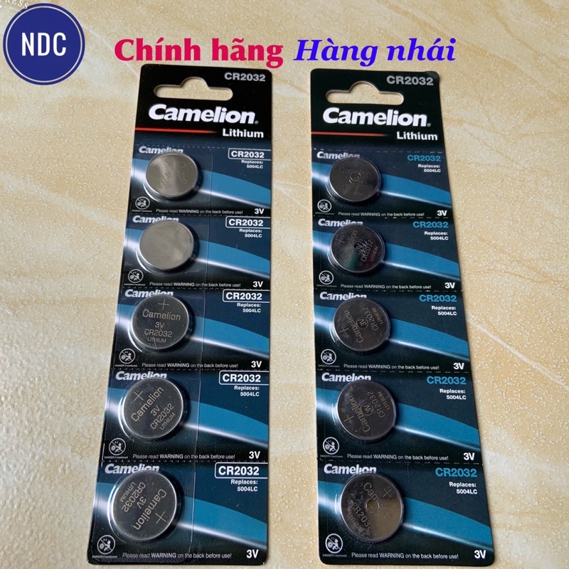 [Chính Hãng] Vỉ 5 Viên Pin Camelion CR2032 Cho Remote Mibox 3c, CMOS, Máy tính cằm tay,..