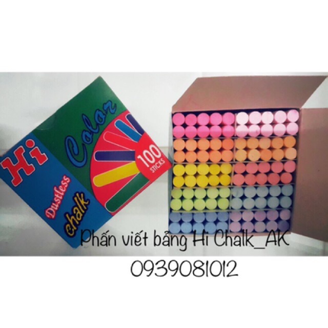 Phấn viết bảng không bụi HI Chalk
