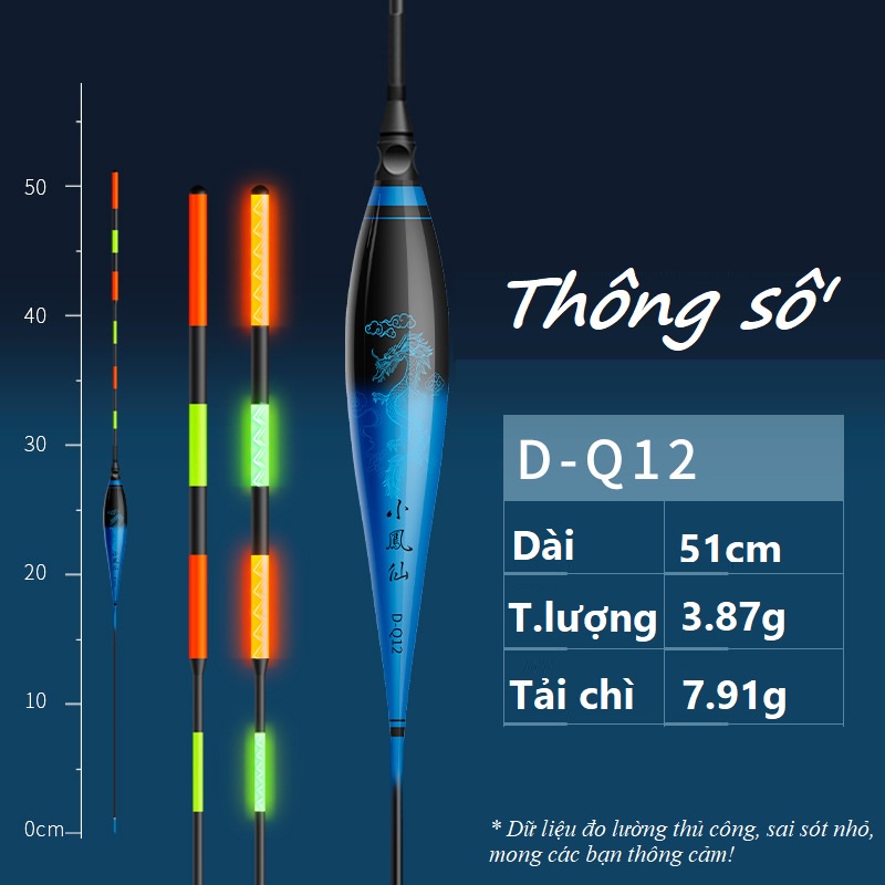 Phao Câu Đài Ngày Đêm Long Dương [TẶNG PIN] Truyền Tín Hiệu Siêu Nhạy SPC-31 -SANAMI FISHING