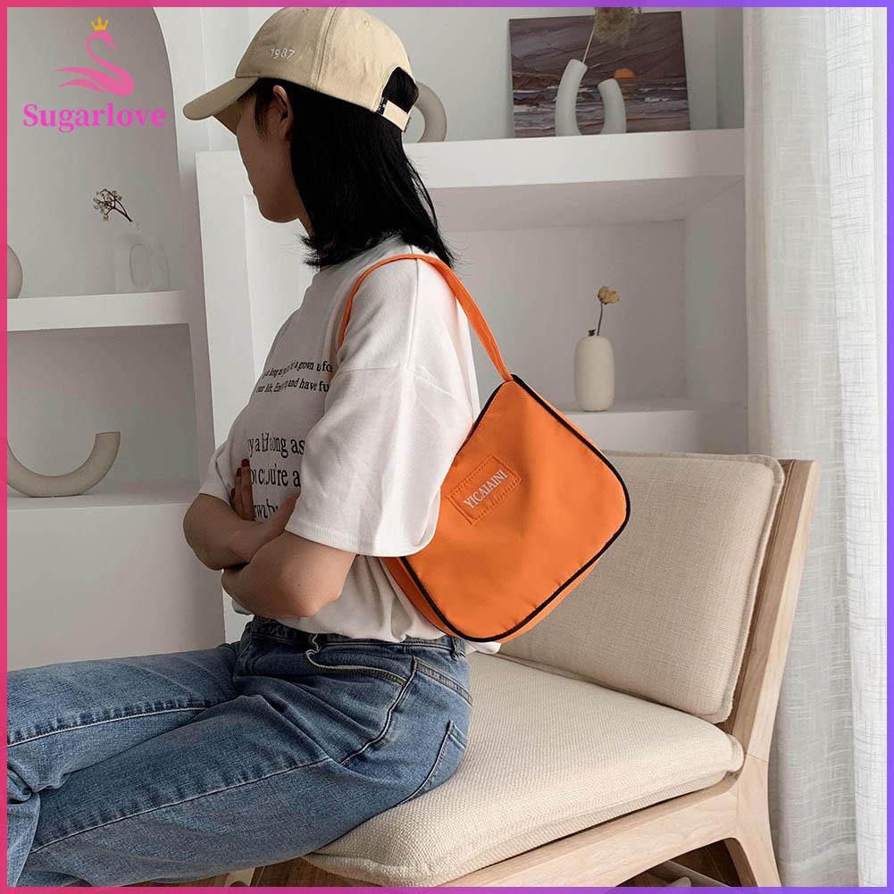 Beautiful※Women Travel Handbags Tote Ladies Nylon Casual Shoulder Zipper Shopping Bag