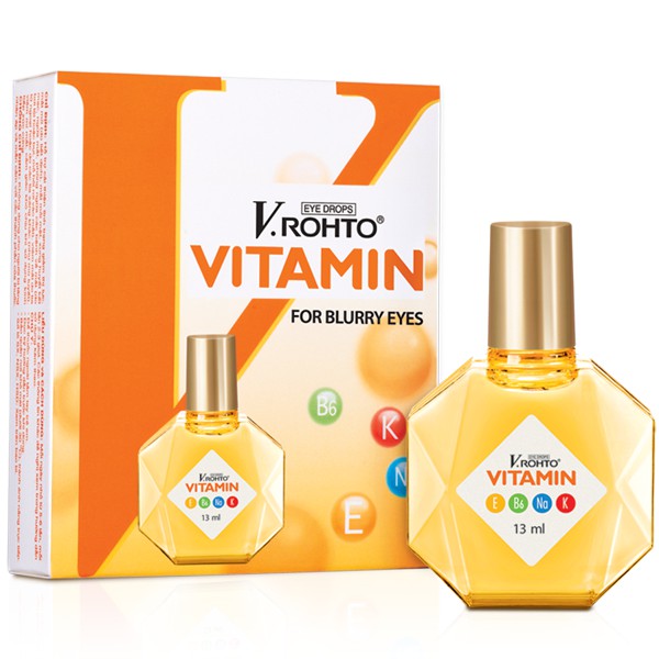 Nhỏ Mắt Vrohto Vitamin ( Dưỡng Mắt Khỏe Đẹp)