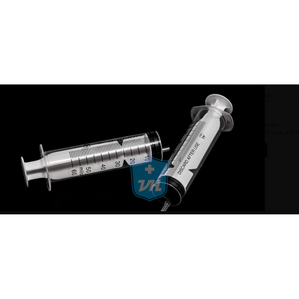 Xi lanh 60 ml nhựa Vinahankook - Bơm 50cc cho ăn Vinahankook