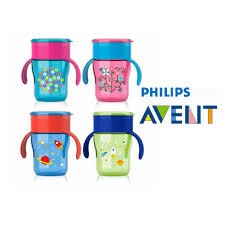 Ca tập uống Cho Bé như người lớn - Philips Avent 360 Độ