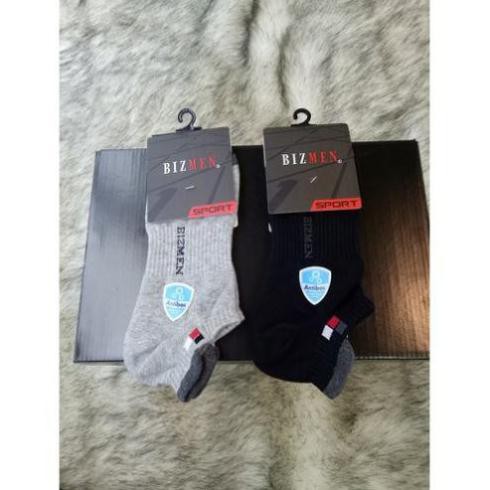 Tất thể thao nam khử mùi kháng khuẩn Bizmen CSP-07