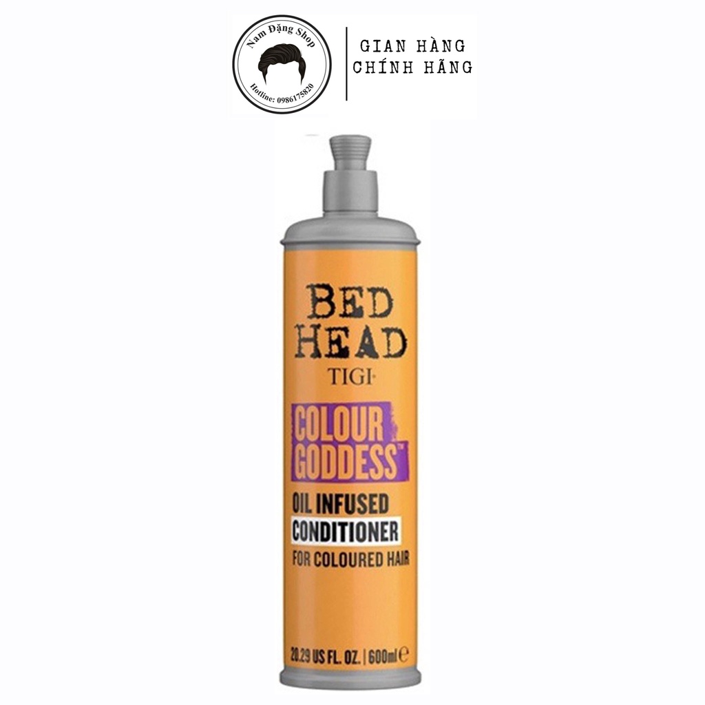 Bộ Dầu Gội &amp; Xả Chăm Sóc Tóc Nhuộm Tigi Bed Head Colour Goddess
