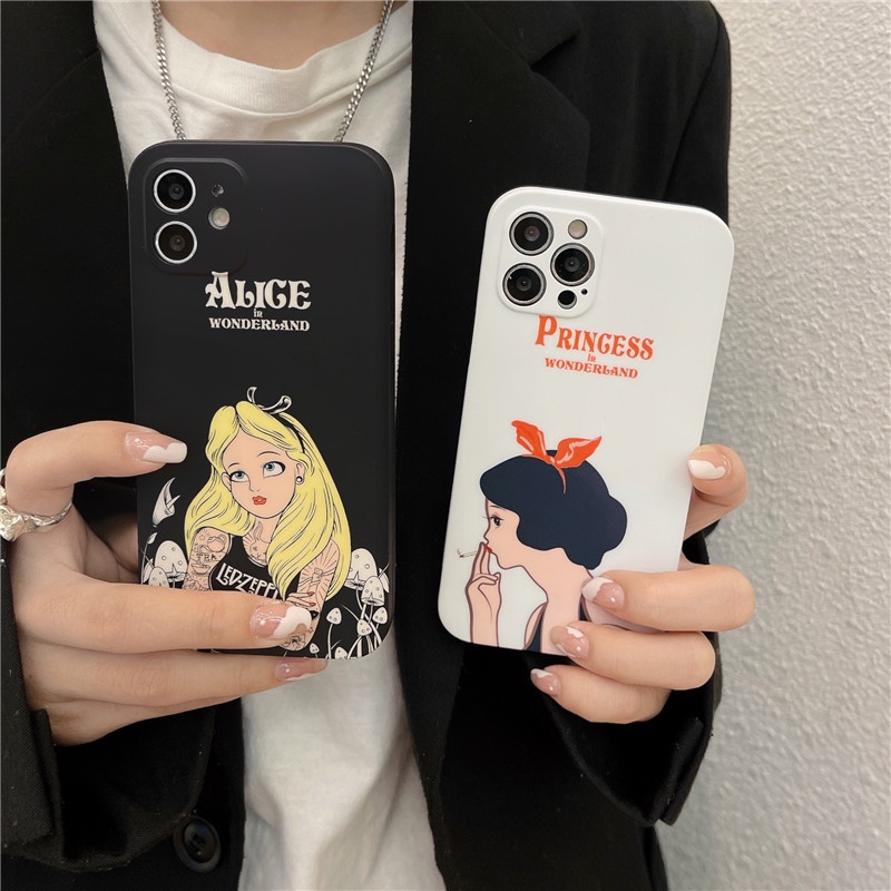 Ốp Điện Thoại IMD Mềm In Hình Cô Gái Hoạt Hình Dễ Thương Cho IPhone14 Plus Pro Max 13 12 11 MAX X/XS XR XSMAX 7P/8P 7/8/SE2