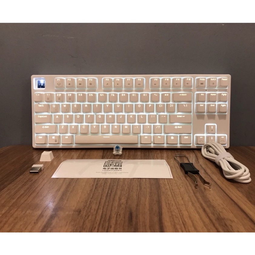HOTSWAP RK987 - Bàn phím cơ Royal Kludge RK987 TKL 87 phím kết nối 3 chế độ Bluetooth 5.0 - Wireless 2.4G - Cáp Type C