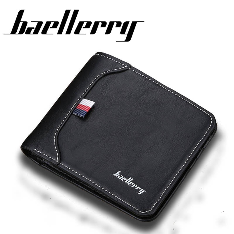 Ví Baellerry màu trơn nhiều ngăn đựng thẻ dành cho nam