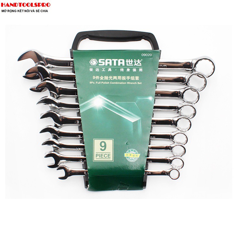 8-19mm Bộ tròng 9 chi tiết Sata 09020