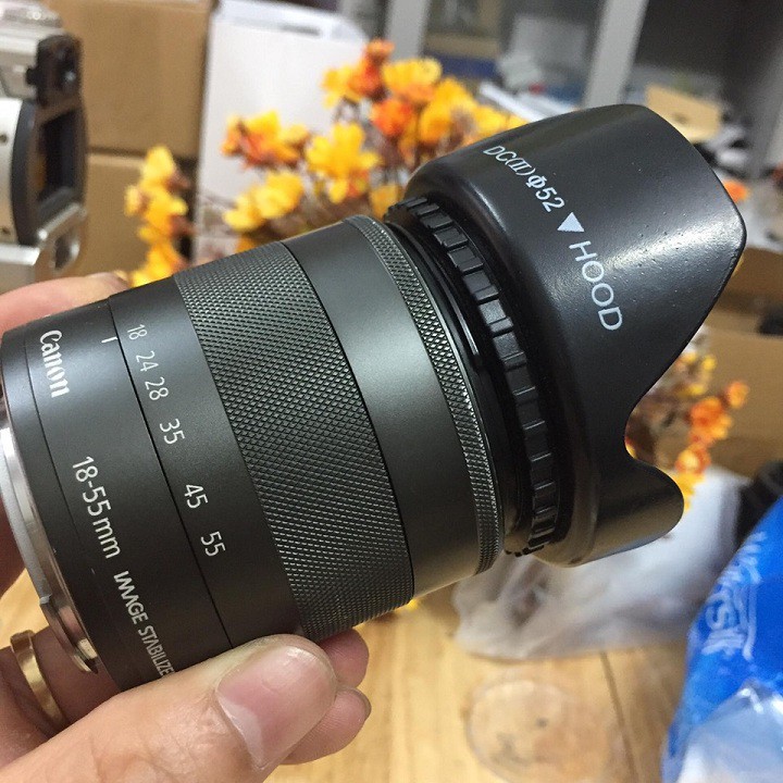 Ống kính Canon EF-M 18-55 is STM cho máy ảnh Canon M, M2, M3...M50