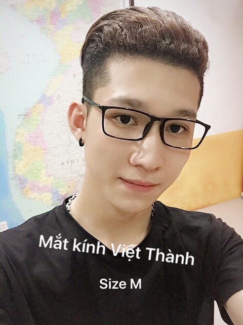 Gọng kính cận vuông cho nam nữ dẻo loại tốt kính cận chân mảnh thời trang DẺO đủ size LOẠI 1