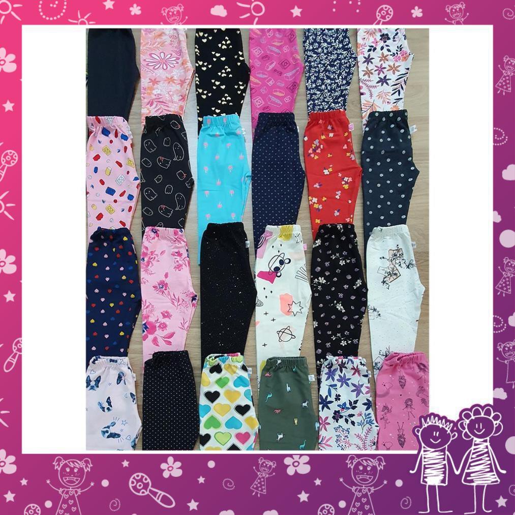Legging dài Gap form đẹp quần thun cotton cho Bé gái MamLa