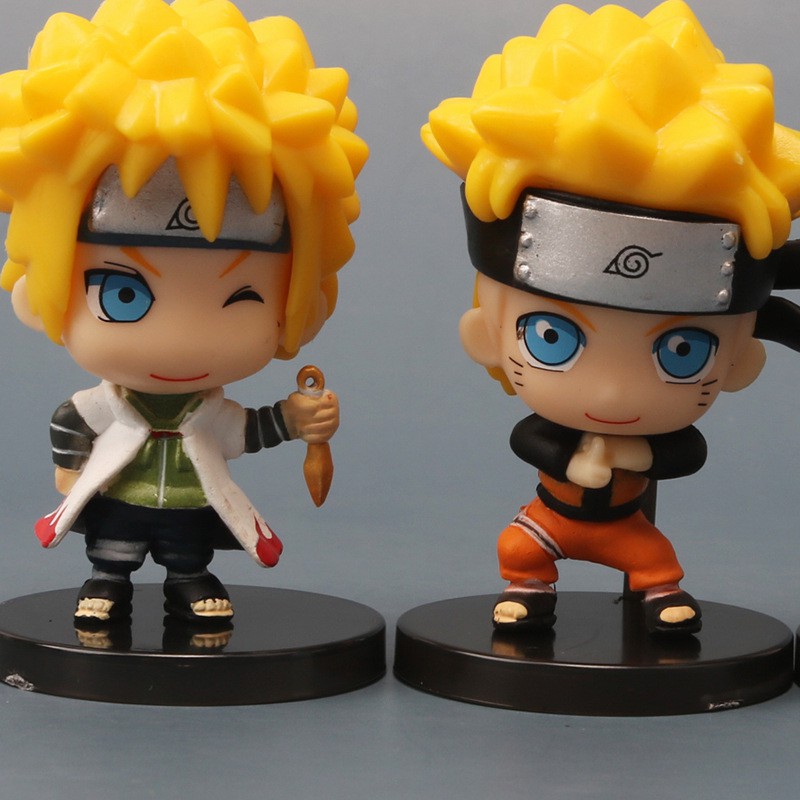 [ XẢ KHO ] Bộ mô hình 8 nhân vật hỗn hợp chibi naruto