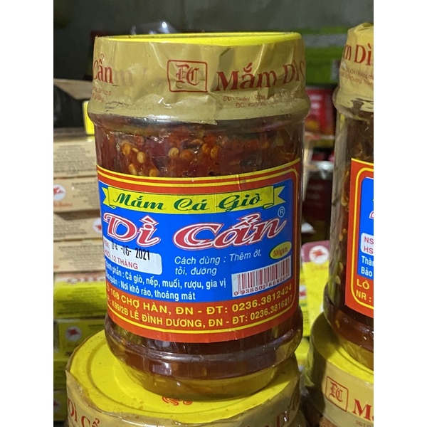Mắm Cá Giò Dì Cẩn 500 gram