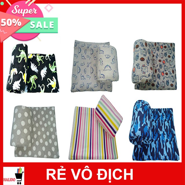 Chăn Mền Nỉ Thái Lan Cao Cấp – 6 mẫu cho 4 mùa – Họa tiết đa dạng (Kích thước 1m6x2m, Trọng lượng 450-600gr