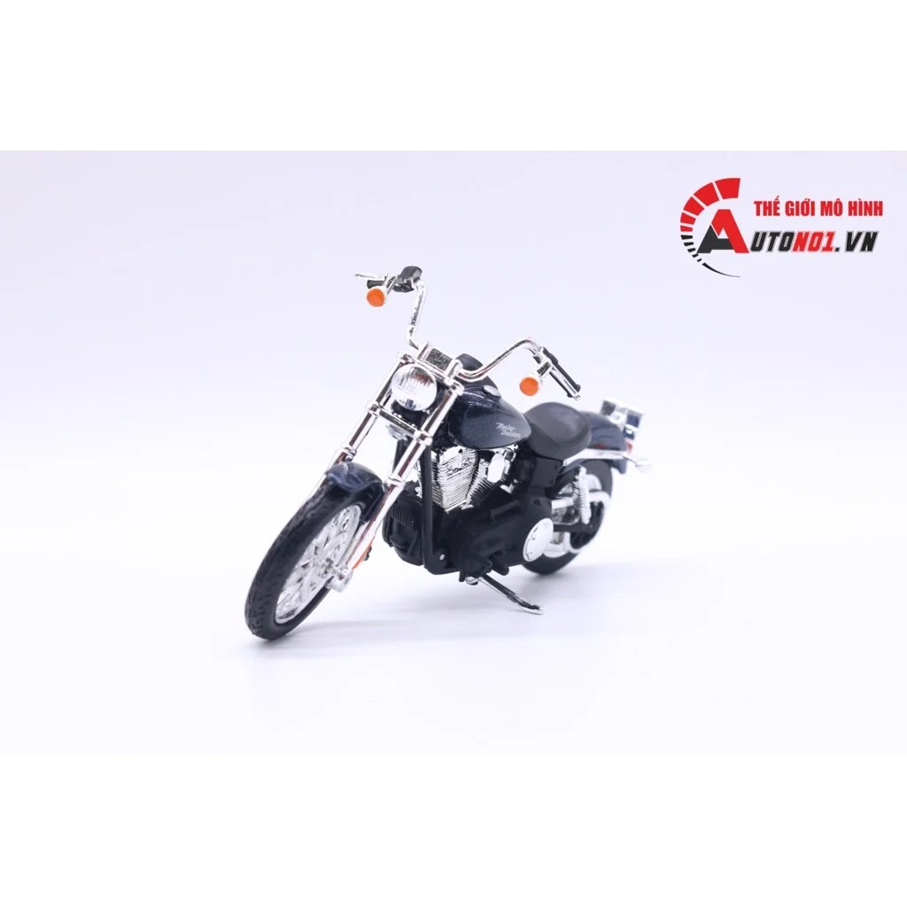 MÔ HÌNH HARLEY DAVIDSON 2006 FXDBI DYNA STREET BOB 1:18 MAISTO 3613