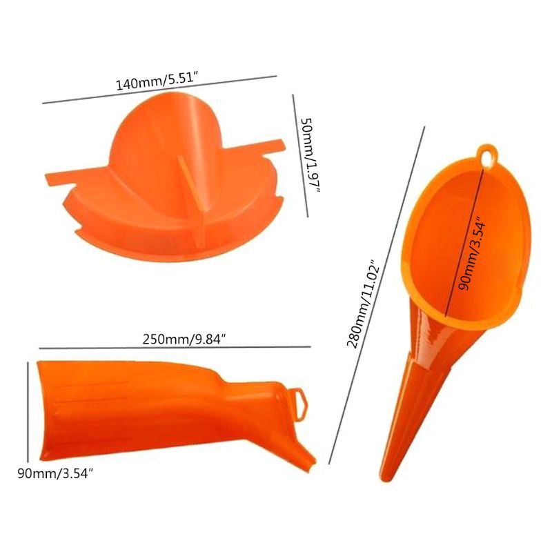 Phễu Rót Nhiên Liệu Bằng Nhựa Cho Xe Hơi Xe Máy