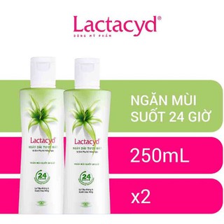 Bộ 2 Chai Dung Dịch Vệ Sinh Phụ Nữ Lactacyd Ngày Dài Tươi Mát 250ml/chai