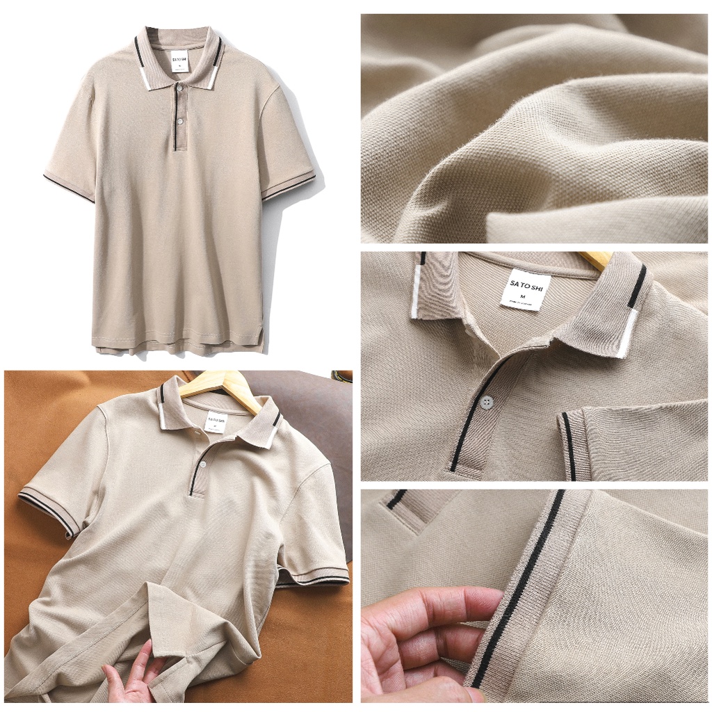 [Mã LTP50 giảm 50000 đơn 150000] Polo STS Diamond Chất Pique Cổ Viền Trụ Dệt nhỏ tay ngắn SAPL56 | Hẻm Store | BigBuy360 - bigbuy360.vn