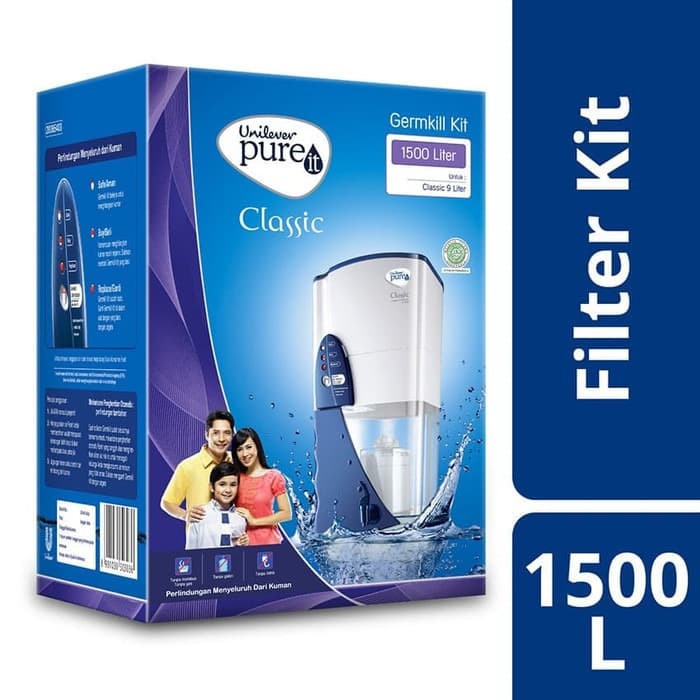 Bộ Lọc Nước Unilever Pure It Classic Germkill 1500 Liters