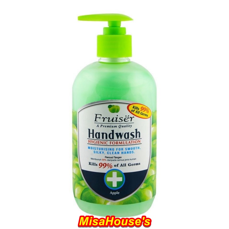 Nước rửa tay FRUISER bảo vệ da tay và diệt khuẩn 500ml