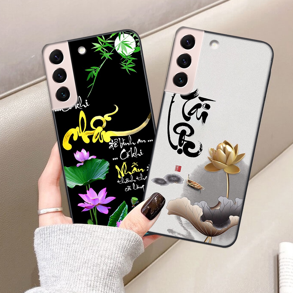Ốp lưng Samsung Galaxy S22 / S22 PLUS / S22 FE in hình chữ tài chữ lộc, Cha Mẹ, bình an SIÊU ĐẸP