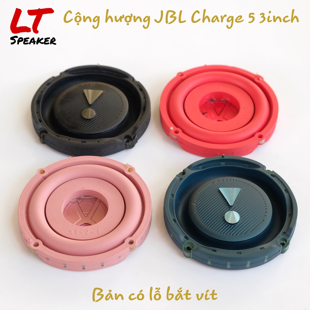 Màng cộng hưởng JBL 75mm hình dấu chấm than - Có sẵn lỗ vít cố định