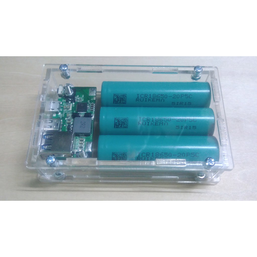 Box sạc dự phòng - 3 cell (mẫu 2)