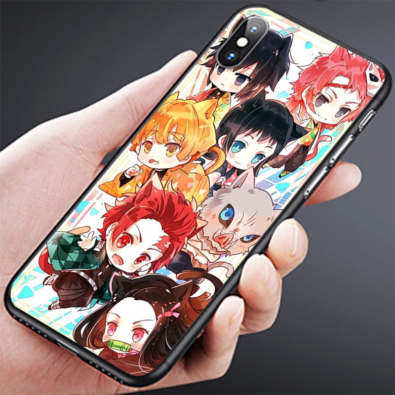 Meizu Meilan Mblu E2 E3 Metal MX4 Pro Note 2 3 5 6 Printed Shell Black soft Phone case Kimetsu no Yaiba Demon Slayer