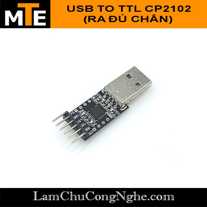 Module chuyển đổi USB to TTL CP2102 - có chân DTR