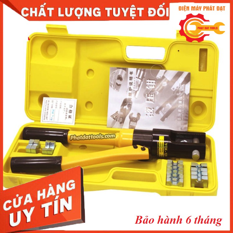 Kìm bấm cos thủy lực YQK120-Kìm bấm cốt thủy lực-Phạm vi ép 10 – 120 mm2-Bảo hành 6 tháng