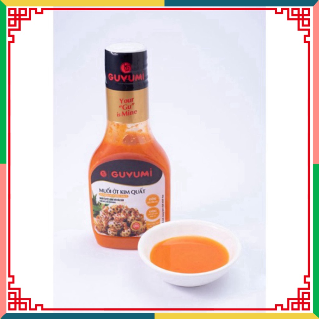 MUỐI ỚT KIM QUẤT 225G - GUYUMI ( Đại lý Ngọc Toản)